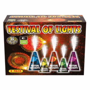 Festival of Lights Fountain 5 Pack by Spook Fireworks