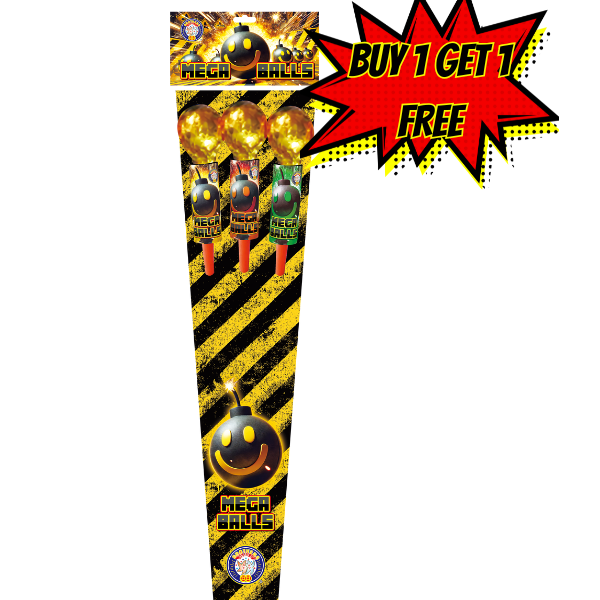 mega balls by brothers pyrotechnics