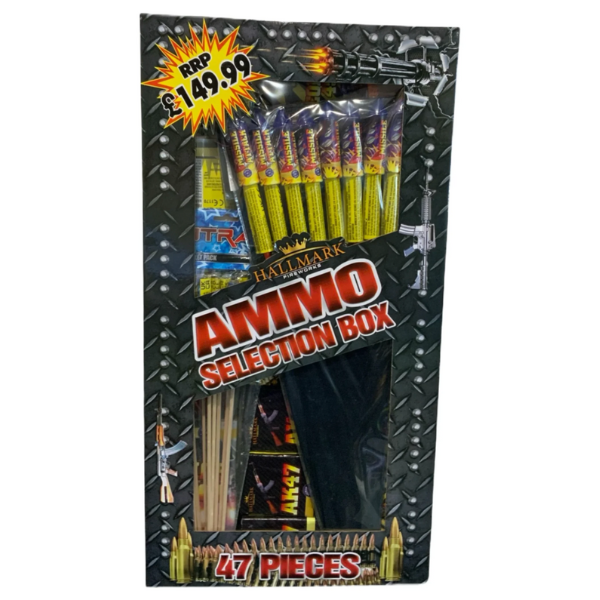 ammo selection box by hallmark fireworks