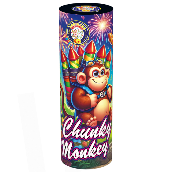 chunky monkey fountain by brothers pyrotechnics