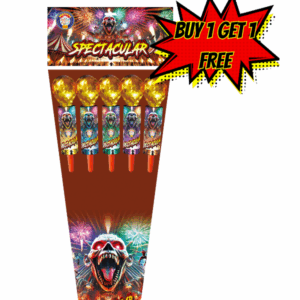 spectacular rockets by brothers pyrotechnics