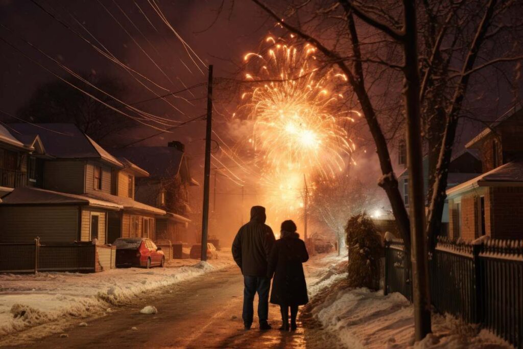 Winter Fireworks