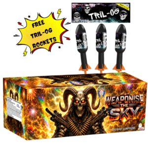 weaponise the sky by brothers pyrotechnics